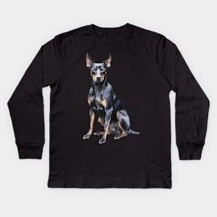 German Pinscher Kids Long Sleeve T-Shirt